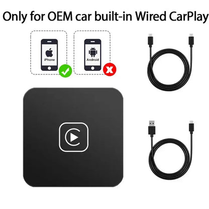 Mini Carplay Box - Wired To Wireless Carplay & Android Audio