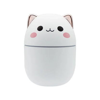 Cute Cat Humidifier - 250 mL Capacity