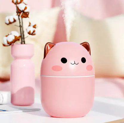 Cute Cat Humidifier - 250 mL Capacity